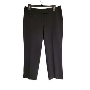 White House Black Market Classic Black Capris
